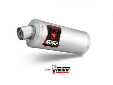 Mivv Dakar Slip-On Exhaust for Triumph Tiger 1200 2021-22